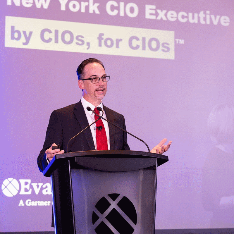 Allen Look speaking at Evanta NYC CIO Executive Conference